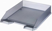 Levelezőtálca A4-C4 klasszikus áttetsző szürke Herlitz klasszikus szürke