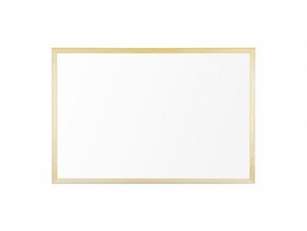 Whiteboard magnetic cu ramă din lemn 60 x 40 cm Bi-silque