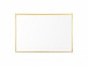 Whiteboard magnetic cu ramă din lemn 60 x 40 cm Bi-silque