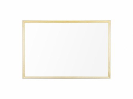 Whiteboard magnetic cu ramă din lemn 60 x 40 cm Bi-silque