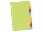 Színes karton index 5/set