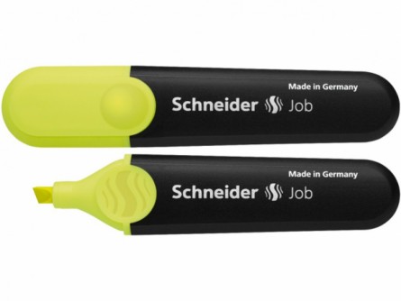 Textmarker Schneider Job Galben