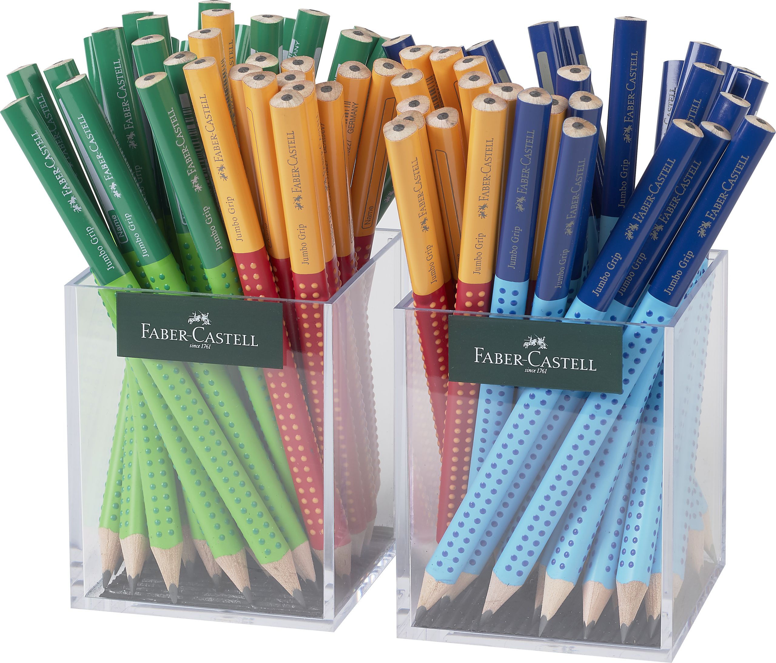 CREION GRAFIT FARA GUMA JUMBO TWO TONE 2*36 CUTIE PLASTIC FABER