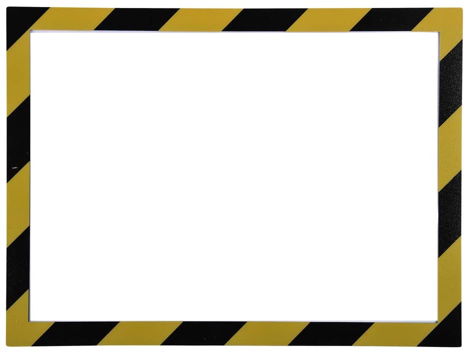 FOLIE MAGNETICA A4 MARGINE NEGRU/GALBEN EXACOMPTA