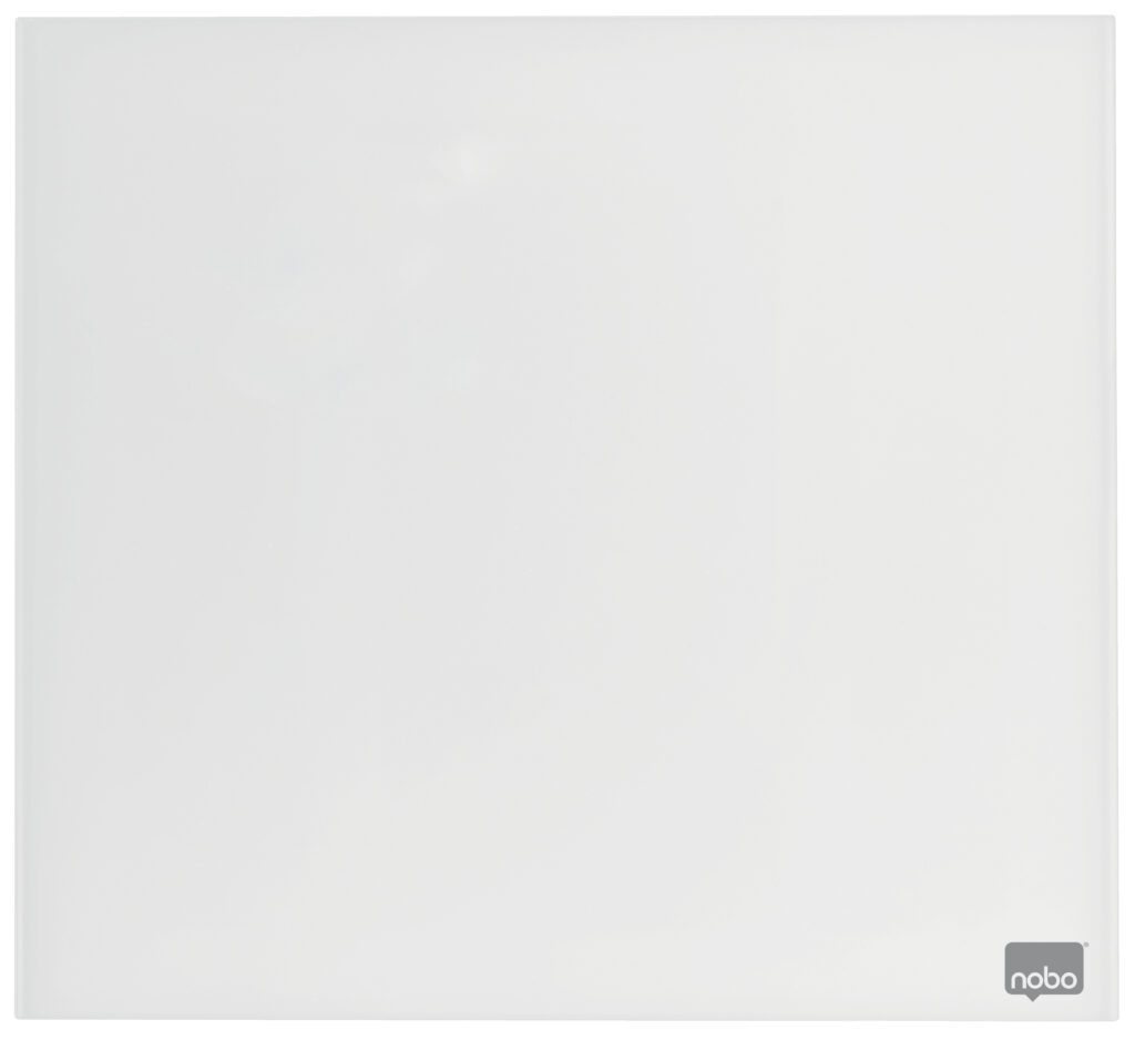 WHITEBOARD MAGNETIC STICLA 45*45 CM+ACCESORII DIAMOND NOBO