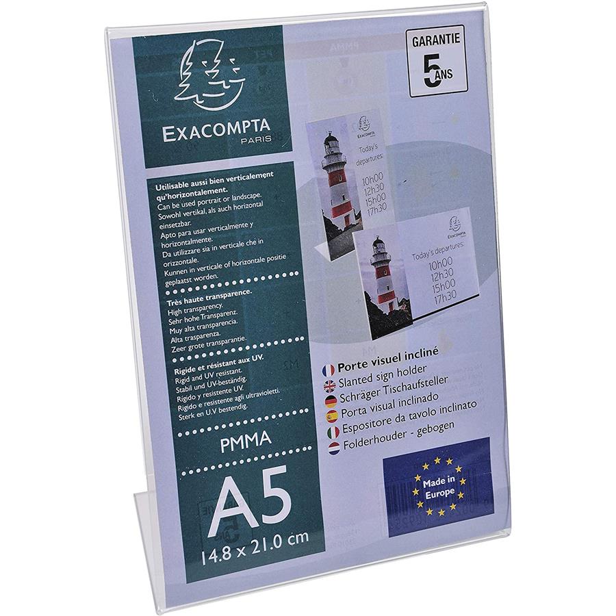 DISPLAY PREZENTARE A5 PORTRET L EXACOMPTA