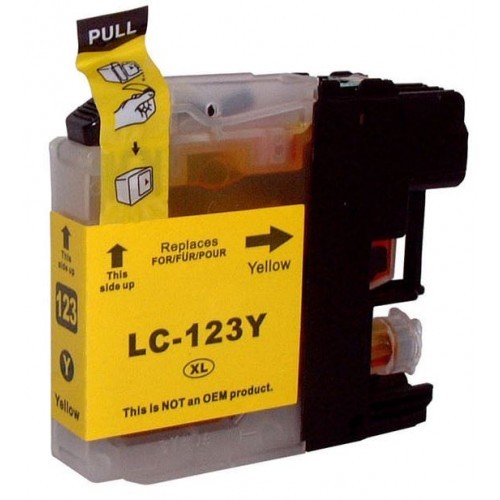 WPS-Rezerve inkjet-BROTHER-LC123-Y