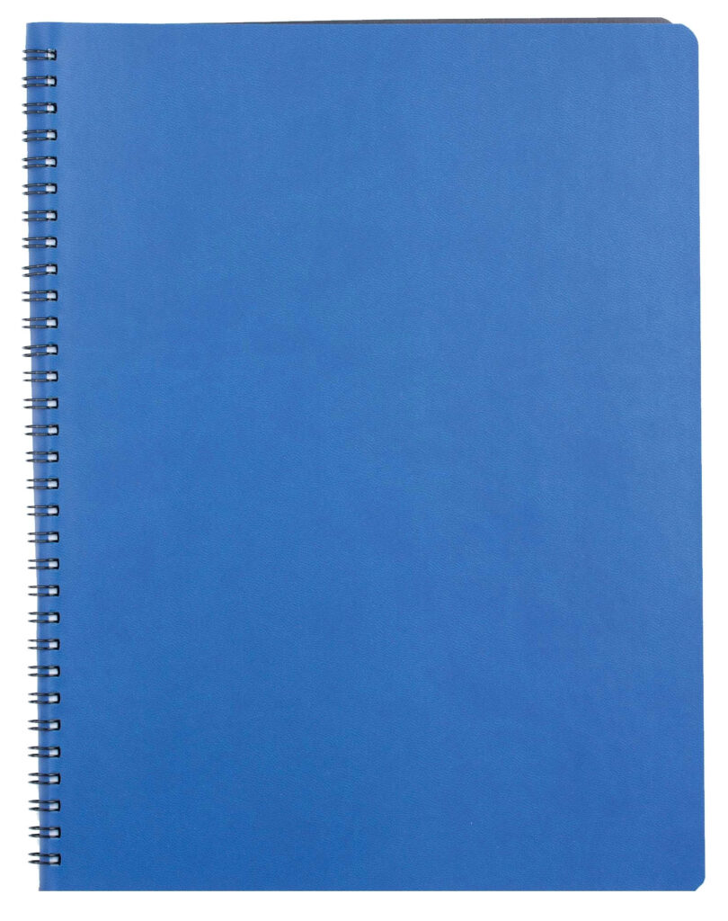 AGENDA CU SPIRA A4 NEDATATA ALBASTRA SIENA EGO