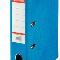 BIBLIORAFT MARMORAT 7.5 CM ALBASTRU RAINBOW ESSELTE