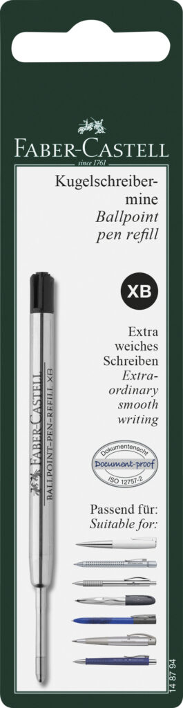 BLISTER REZERVA PIX METAL XB NEAGRA FABER-CASTELL