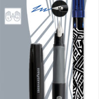 BLISTER STILOU SCOLAR NXT GRI-NEGRU + 2 CARTUSE CERNEALA + PIC EBERHARD FABER