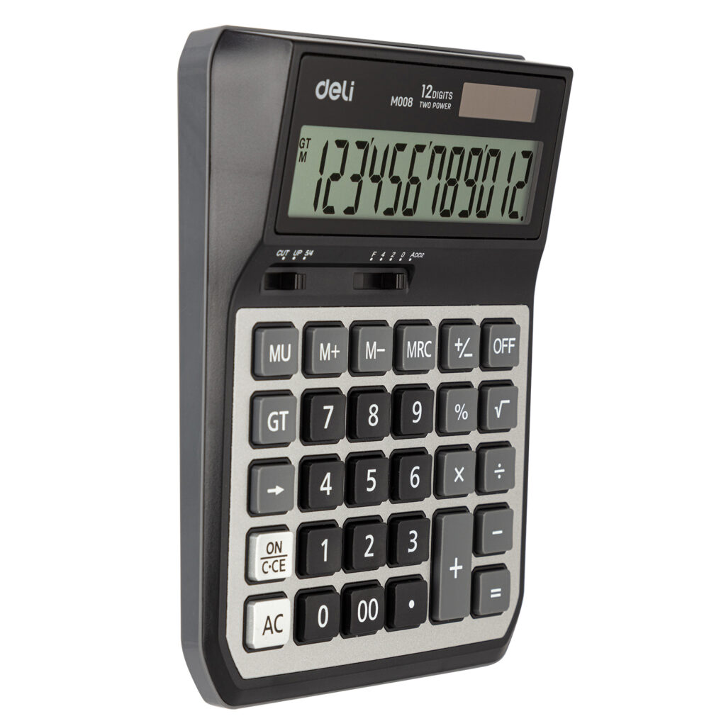 CALCULATOR BIROU 12DIG M00820 DELI