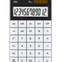 CALCULATOR BIROU 12DIG MODERN ALB DELI