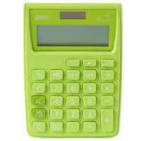 CALCULATOR BUZUNAR 12DIG ALB-VERDE 1122 DELI
