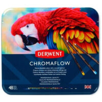 CREIOANE COLORATE 48 CULORI CUTIE METAL PROFESSIONAL CROMAFLOW DERWENT
