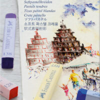 CREIOANE PASTEL SOFT 12 CULORI FABER-CASTELL