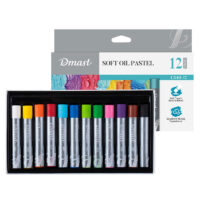 CREIOANE ULEI PASTEL PROFESIONALE 12 CULORI DMAST BY PEBEO