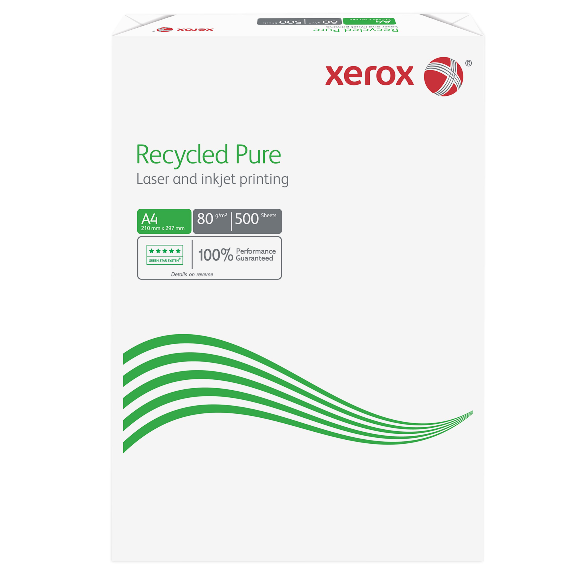 HARTIE COPIATOR A4 RECYCLED PURE 80G 500/TOP XEROX
