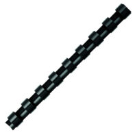 INEL PLASTIC 32MM NEGRU PT 241-280 COLI 50/CUT FELLOWES