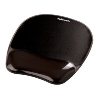 MOUSE PAD SI SUPORT INCHEIETURI NEGRU GEL CRYSTAL FELLOWES