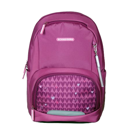 RUCSAC ERGOBASE PURPLE HEARTS ROZ SCHNEIDERS