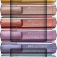 TEXTMARKER SET 8 METALIZAT CUTIE CARTON 2024 FABER-CASTELL